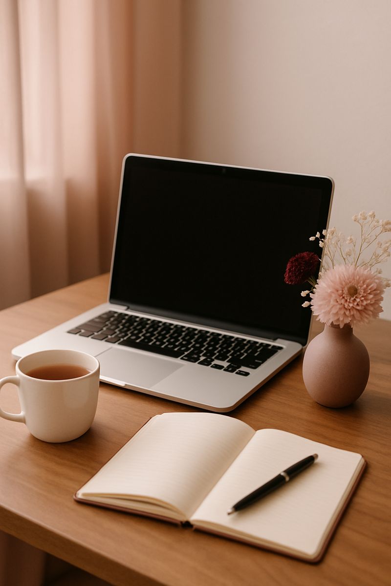 Atendimento online, foto provisória